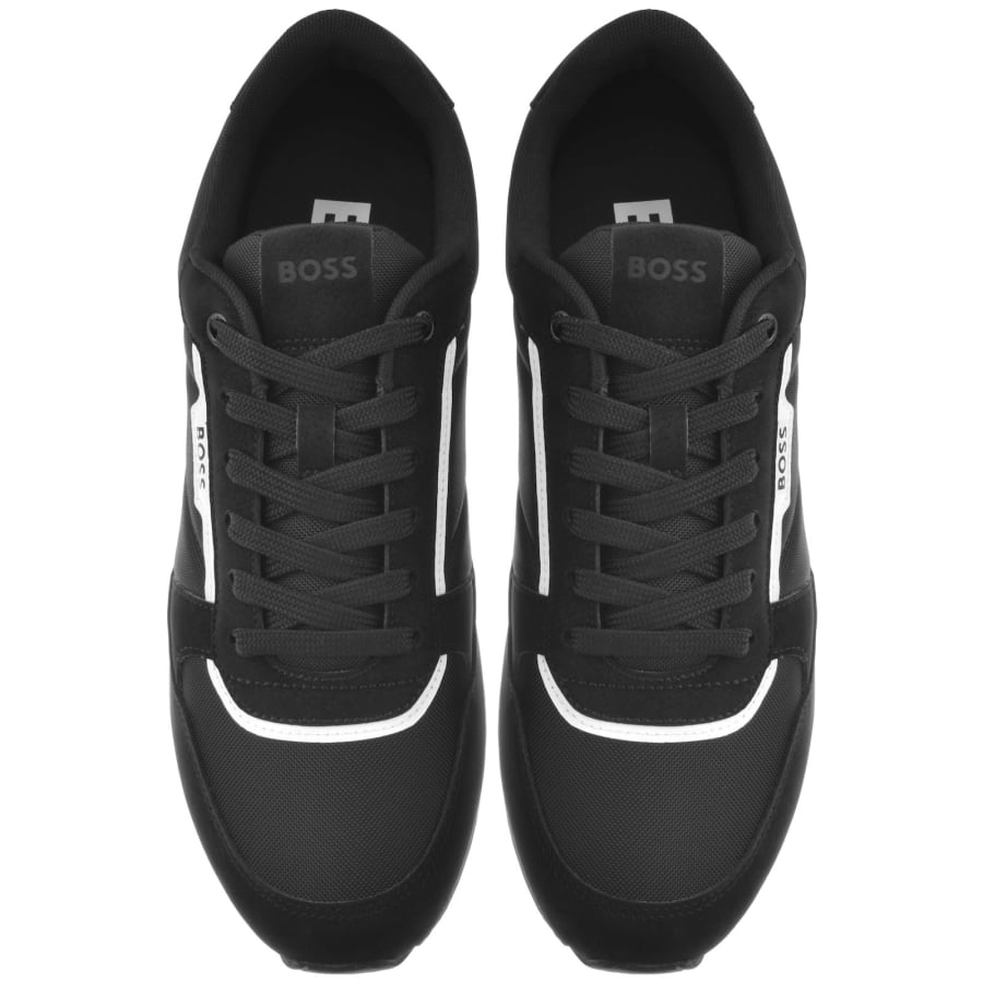 BOSS Kai Runner Trainers Black